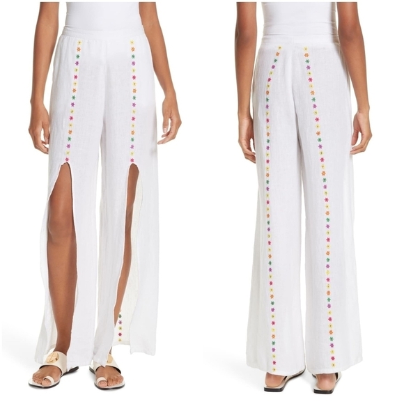 All Things Mochi Gaho Linen Pants size L NWT - Picture 2 of 8